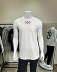 Ultra Diamond Fitted Sleeveless (White & Red)