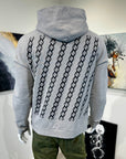Chain Backplate Hoodie (Concrete)