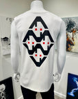 Ultra Diamond Fitted Sleeveless (White & Red)