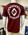 Diamond Stamp Fitted T (Blood Wine)