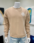 Wavy Chain Crew (Beige)
