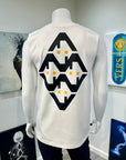 Ultra Diamond Fitted Sleeveless (White & Yellow)