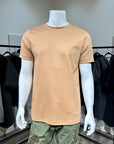 Diamond Stamp Fitted T (Beige)