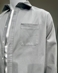 Shacket mit Kettenrückseite (Silber)