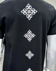 Diamond Spine Fitted T (Contrast)