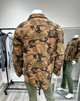 Brown Camo Shacket