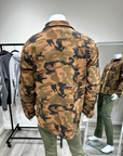 Brown Camo Shacket