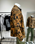 Brown Camo Shacket