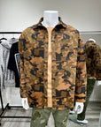Brown Camo Shacket