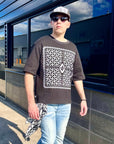 Quadroplex Heavy Oversized Crop T