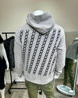 Chain Backplate Hoodie (Concrete)