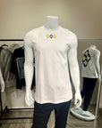 Ultra Diamond Fitted Sleeveless (White & Yellow)