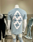 Ultra Diamond Fitted T (Silver Blue)
