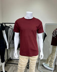 Diamond Stamp Fitted T (Blood Wine)