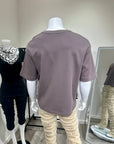 Heavy Oversized Crop T
