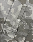 Night Camo Loose Cut Button Up