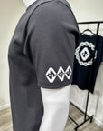 Diamond Spine Fitted T (Contrast)