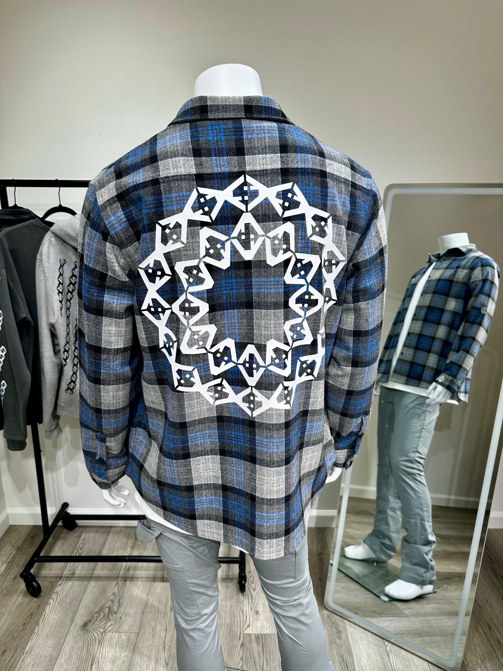 Plaza Wool Flannel Shacket