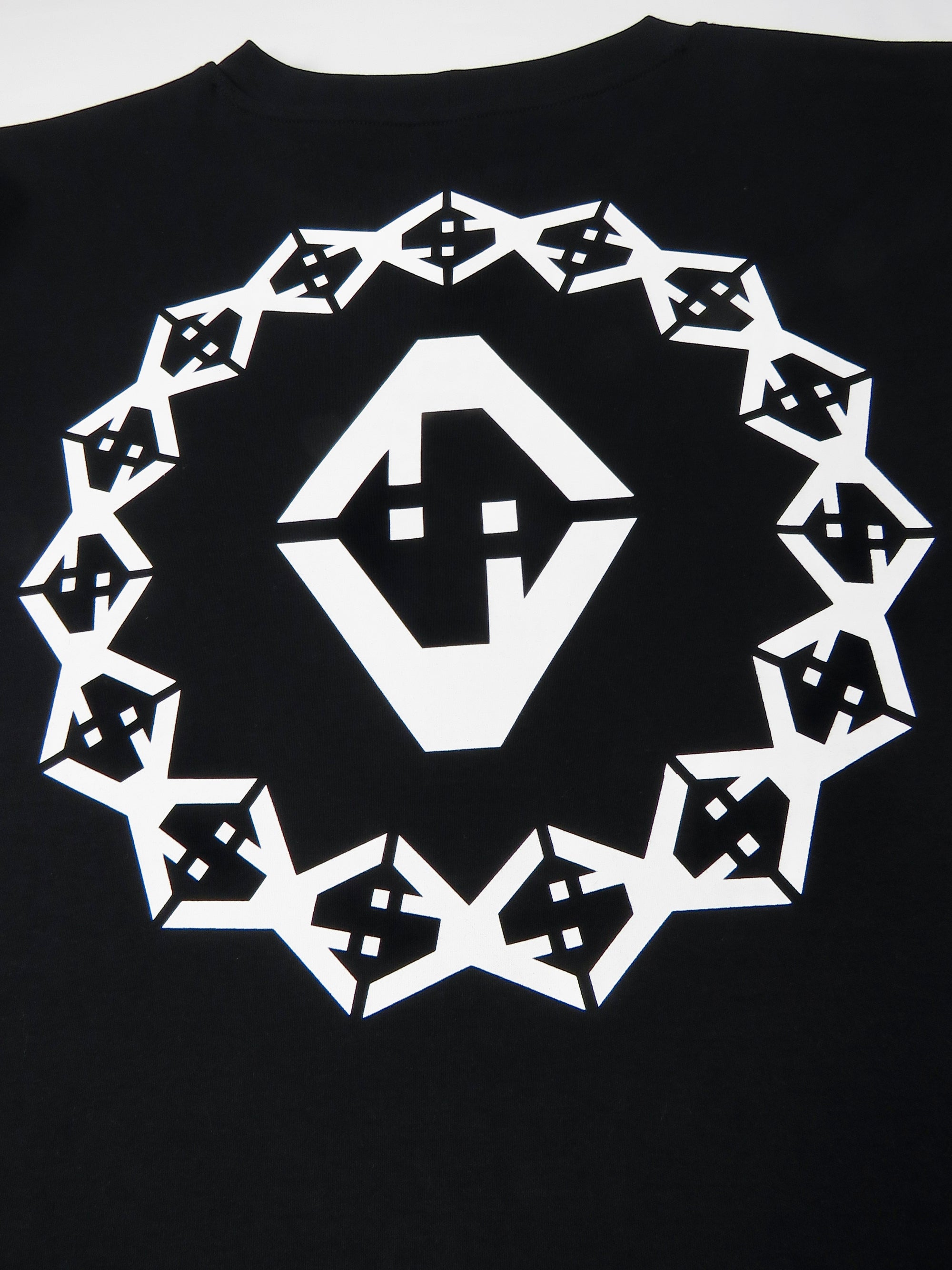 Diamond Stamp Fitted T (Contrast)