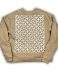 Wavy Chain Crew (Beige)