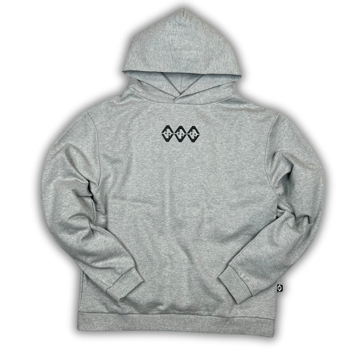 Chain Backplate Hoodie (Concrete)