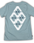 Ultra Diamond Fitted T (Silver Blue)