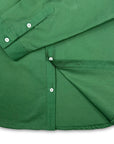 Chain Backplate Loose Cut Button Up (Green)