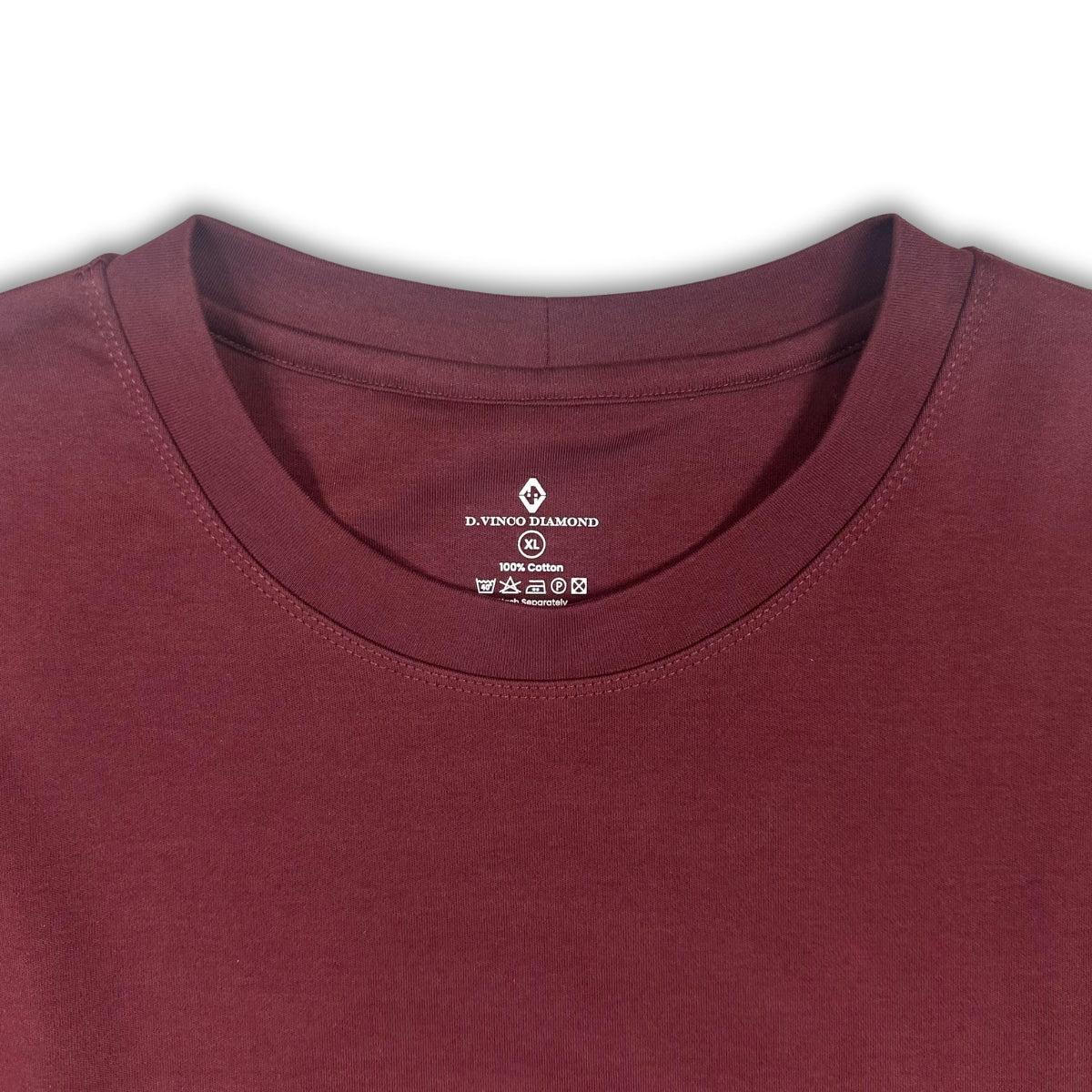 Diamond Stamp Fitted T (Blood Wine)