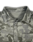 Night Camo Loose Cut Button Up